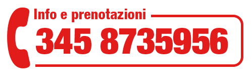 Prenota subito al numero 345 8735956